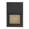 Slide door wood burning stove 17kw