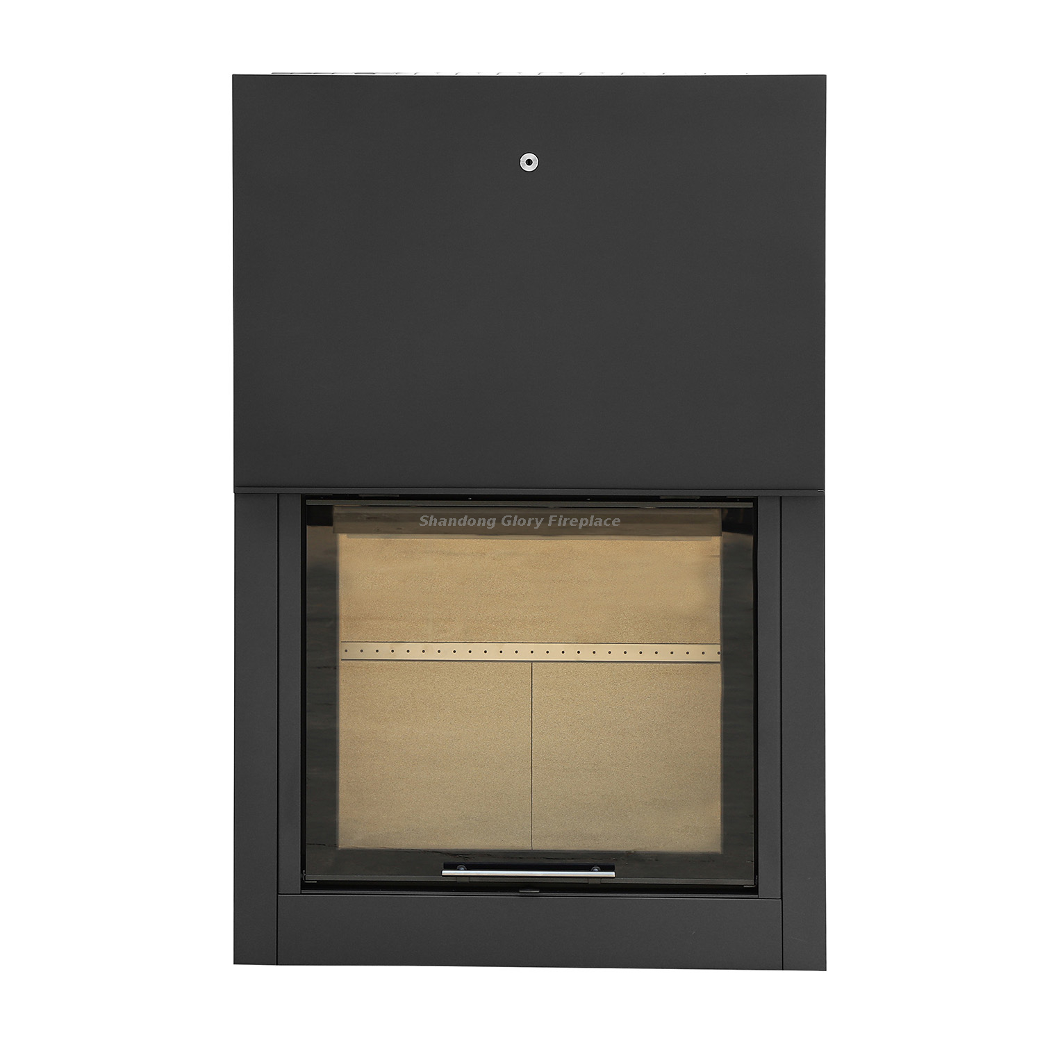 Slide door wood burning stove 17kw