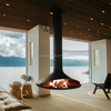 Suspended wood stove 1050