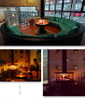 Round view wood burning stove Rondella 
