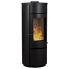 Round wood burning stove 9KW