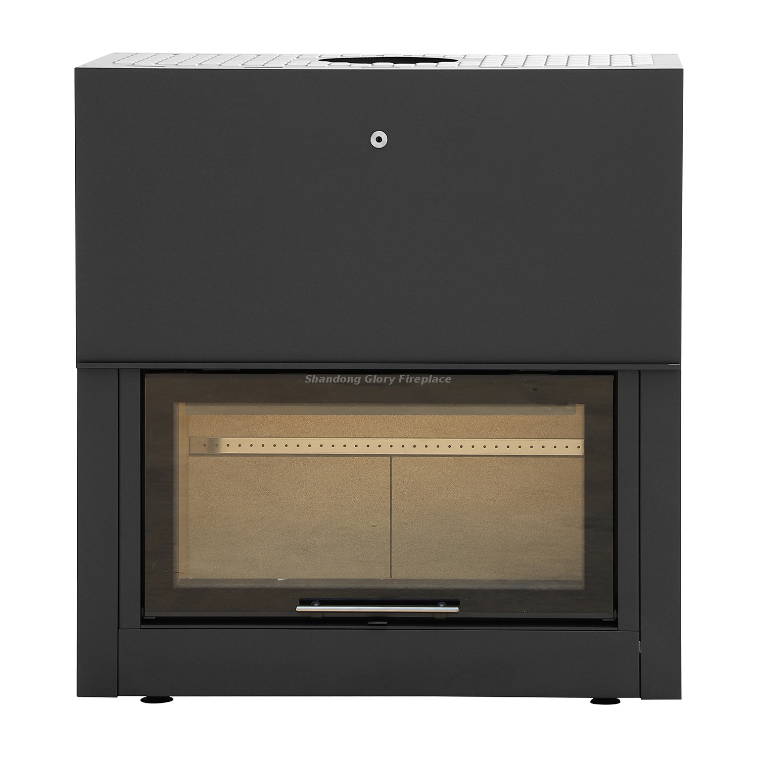 Slide door wood burning stove 14kw F1200L