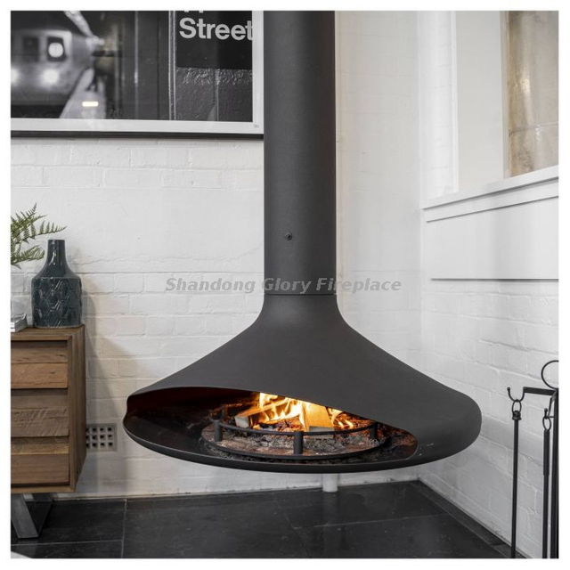 Suspended wood stove 1050