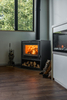 Freestanding Wood burning stove with log base 750LB